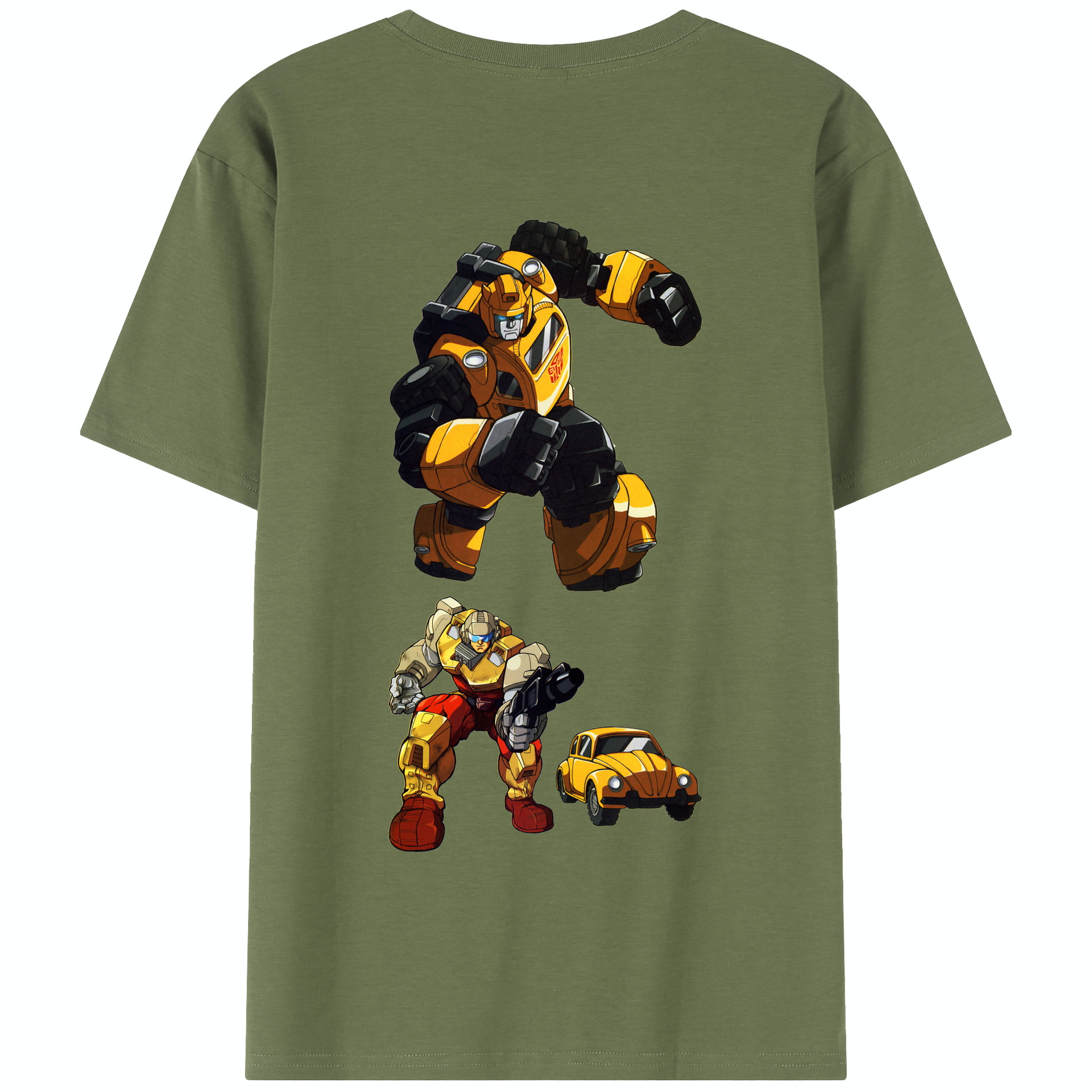 （画像用）  綿100％半袖Tシャツ（背面プリント）